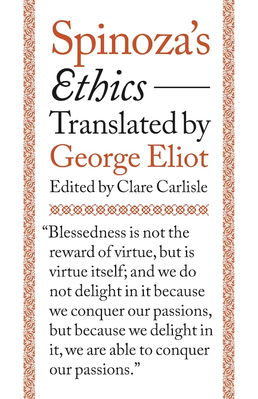 Front cover_Spinoza's Ethics