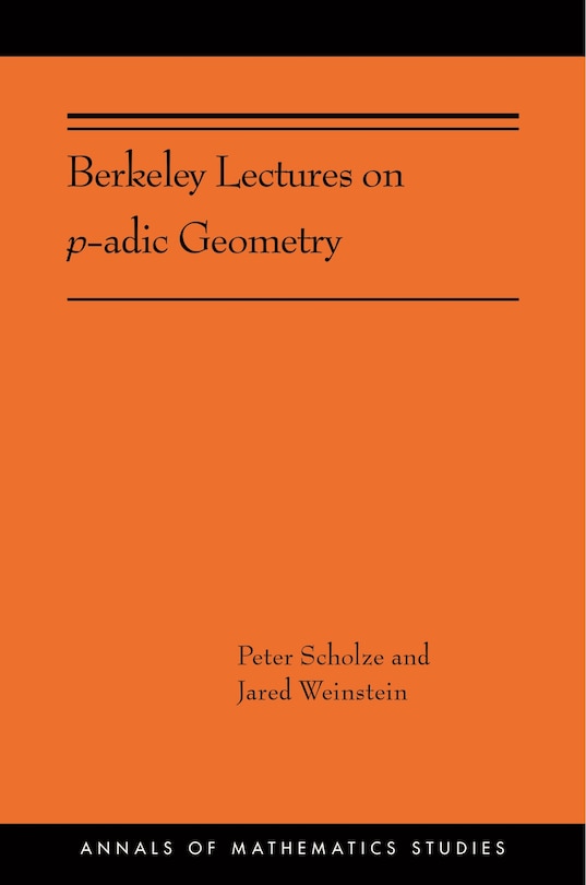 Front cover_Berkeley Lectures On P-adic Geometry