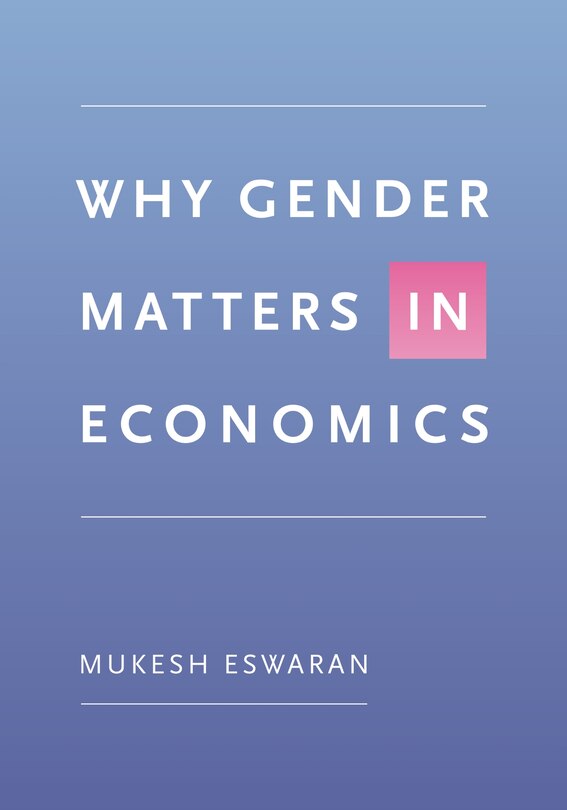 Front cover_Why Gender Matters In Economics