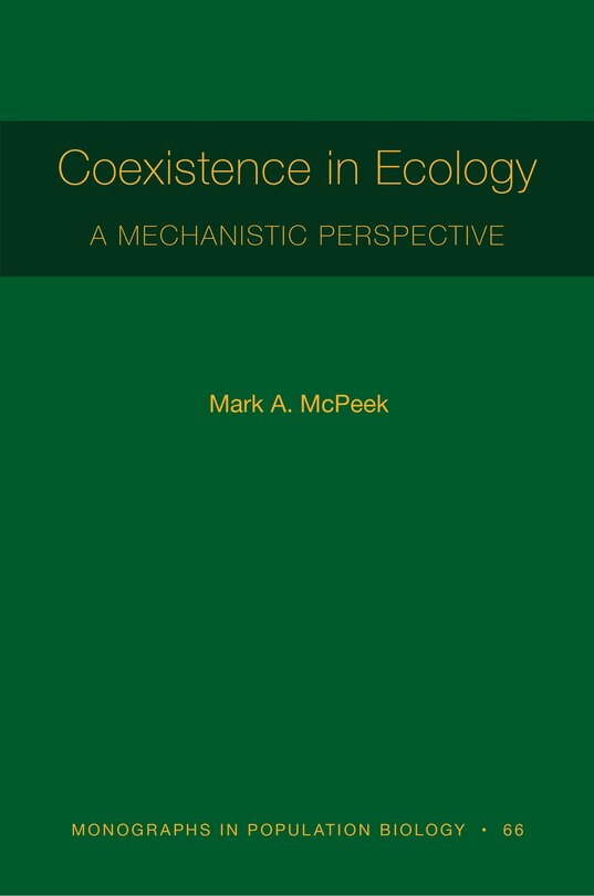 Front cover_Coexistence In Ecology