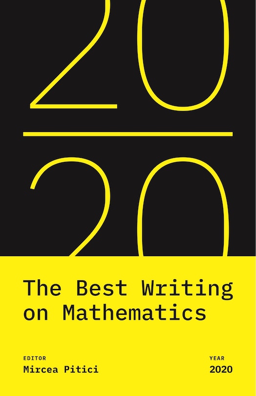 Couverture_The Best Writing On Mathematics 2020