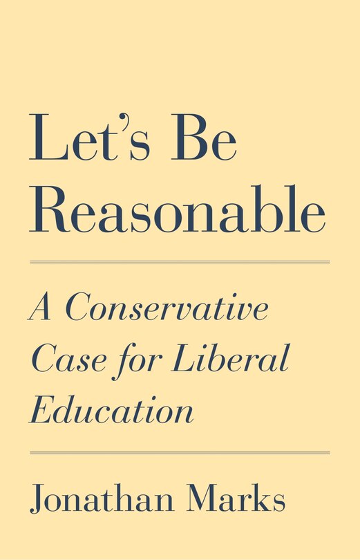Front cover_Let's Be Reasonable