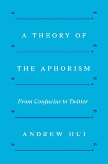 Couverture_A Theory Of The Aphorism