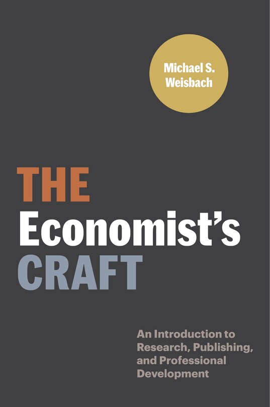 Couverture_The Economist’s Craft