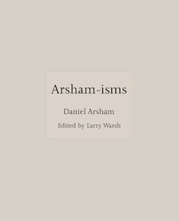 Front cover_Arsham-isms