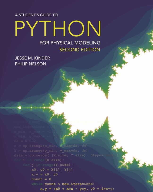 Couverture_A Student's Guide To Python For Physical Modeling
