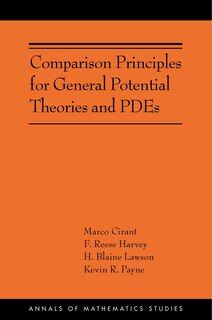 Couverture_Comparison Principles for General Potential Theories and PDEs
