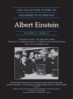 Front cover_The Collected Papers of Albert Einstein, Volume 17 (Documentary Edition)