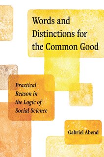 Front cover_Words and Distinctions for the Common Good