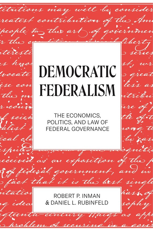 Front cover_Democratic Federalism