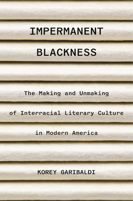 Front cover_Impermanent Blackness