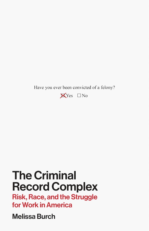 Front cover_The Criminal Record Complex