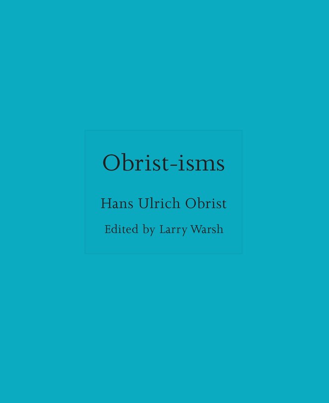 Front cover_Obrist-isms
