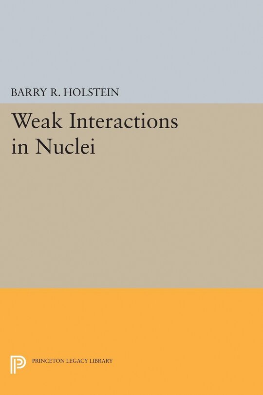 Couverture_Weak Interactions in Nuclei