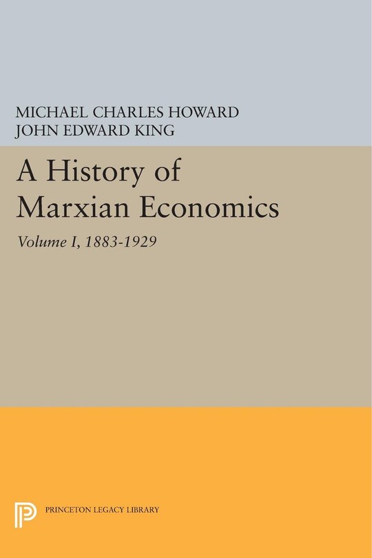 Front cover_A History of Marxian Economics, Volume I