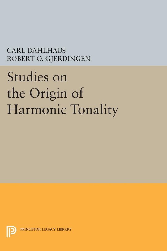 Front cover_Studies on the Origin of Harmonic Tonality