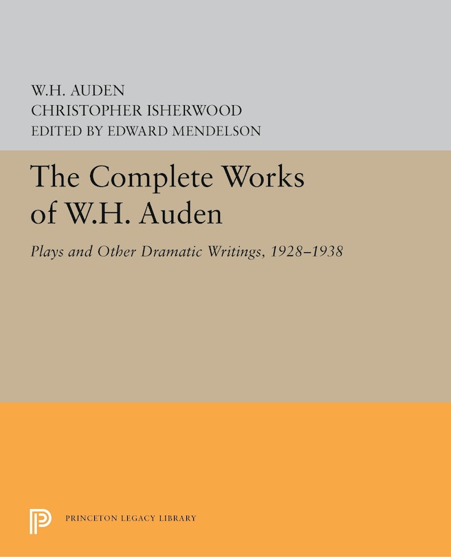 Front cover_The Complete Works Of W.h. Auden