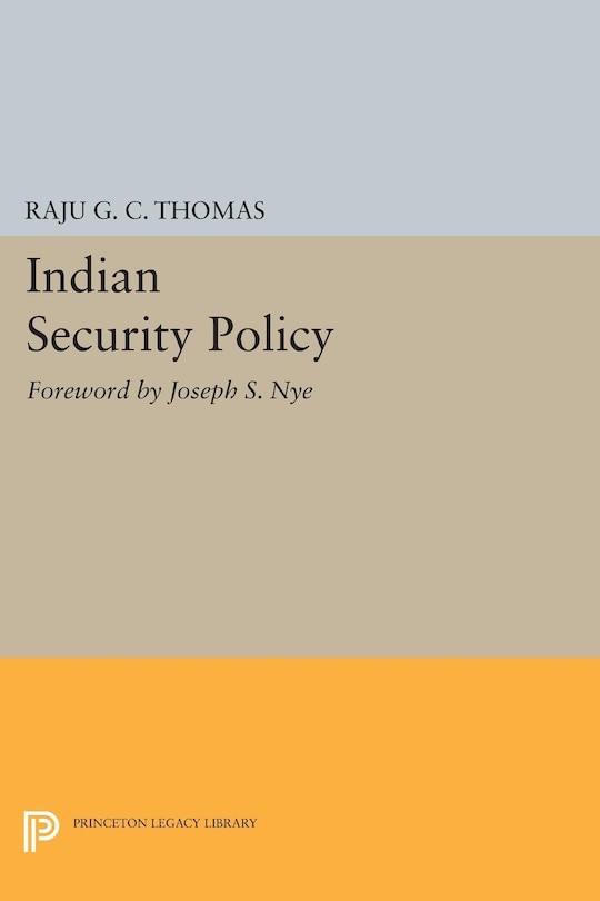 Couverture_Indian Security Policy