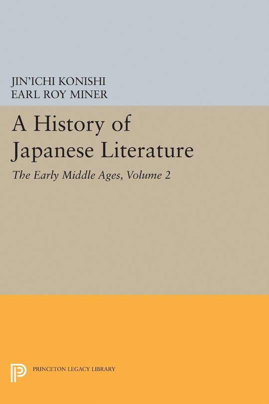 Front cover_A History of Japanese Literature, Volume 2