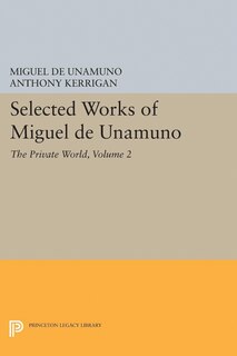 Couverture_Selected Works of Miguel de Unamuno, Volume 2
