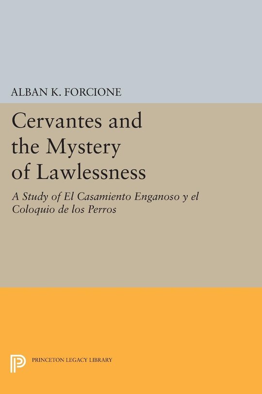Front cover_Cervantes and the Mystery of Lawlessness