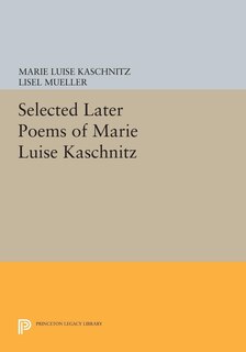 Couverture_Selected Later Poems of Marie Luise Kaschnitz