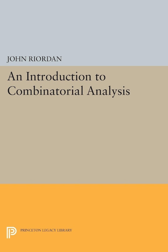 Front cover_An Introduction to Combinatorial Analysis