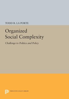 Front cover_Organized Social Complexity