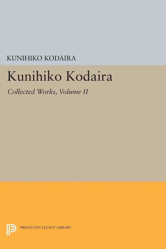 Couverture_Kunihiko Kodaira, Volume II