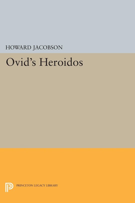 Front cover_Ovid's Heroidos