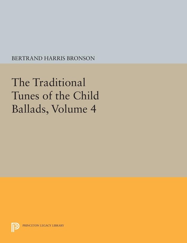 Front cover_The Traditional Tunes of the Child Ballads, Volume 4