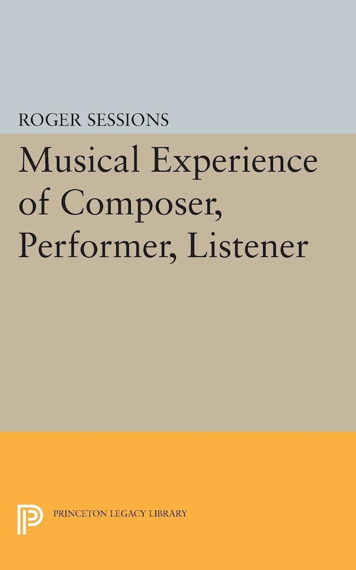 Front cover_Musical Experience of Composer, Performer, Listener