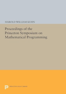 Front cover_Proceedings of the Princeton Symposium on Mathematical Programming