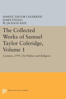 Couverture_The Collected Works of Samuel Taylor Coleridge, Volume 1
