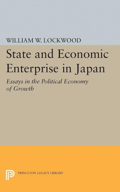 Couverture_State and Economic Enterprise in Japan