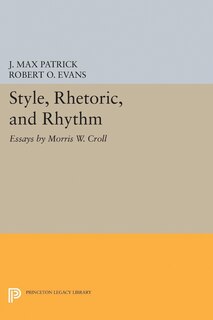 Front cover_Style, Rhetoric, and Rhythm