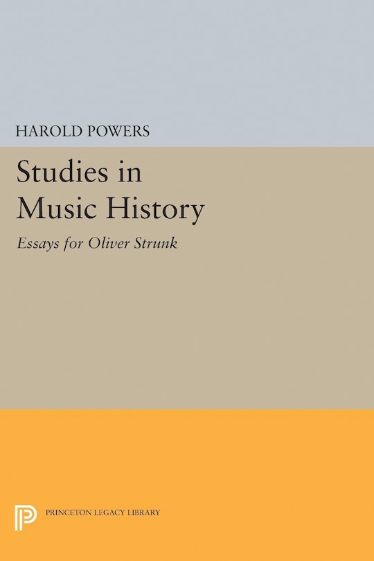 Couverture_Studies in Music History