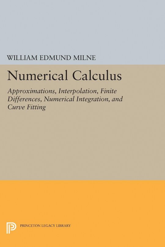 Front cover_Numerical Calculus