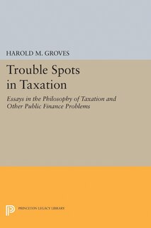 Couverture_Trouble Spots in Taxation