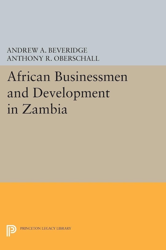 Couverture_African Businessmen and Development in Zambia