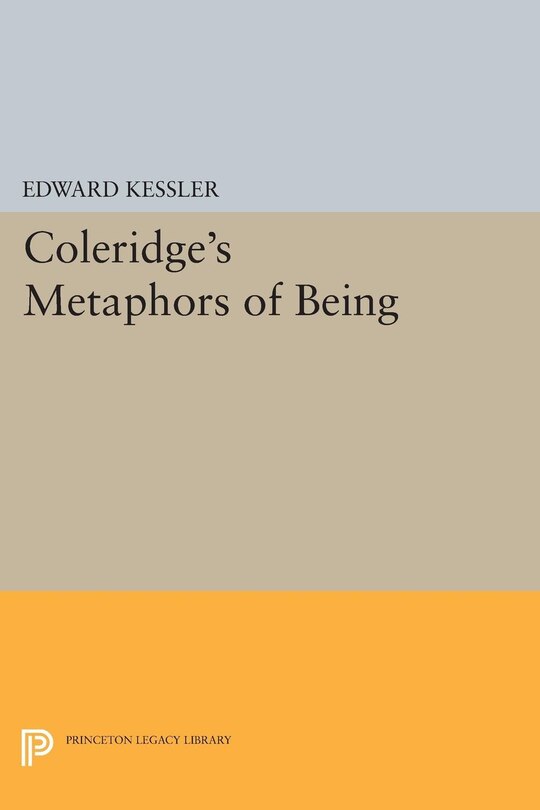 Couverture_Coleridge's Metaphors Of Being