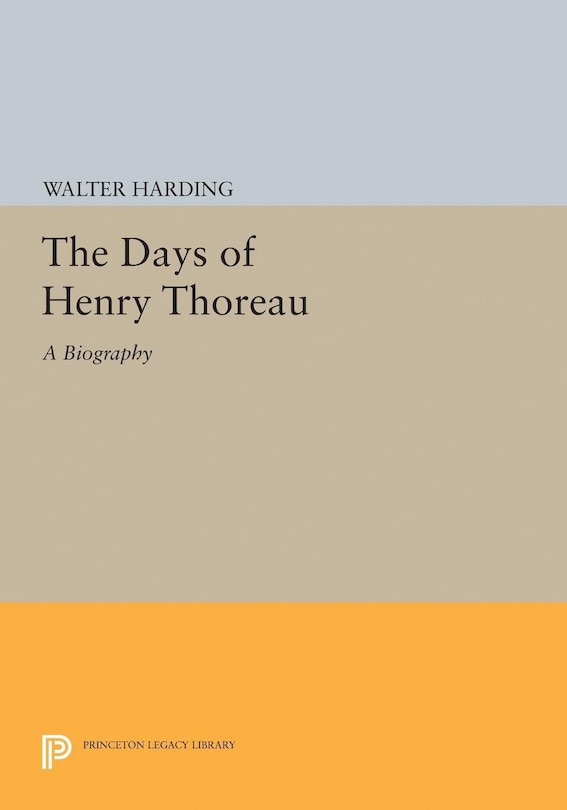 Front cover_The Days of Henry Thoreau
