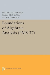 Couverture_Foundations of Algebraic Analysis