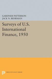 Front cover_Surveys Of U.s. International Finance, 1950