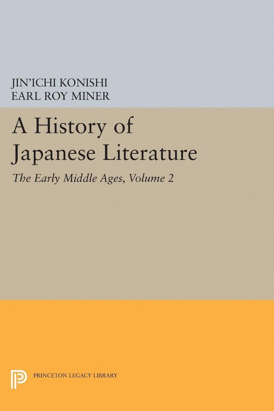 Front cover_A History of Japanese Literature, Volume 2