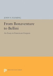 Couverture_From Bonaventure to Bellini