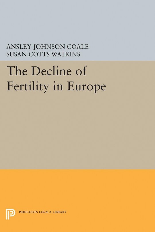 Couverture_The Decline of Fertility in Europe
