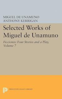 Front cover_Selected Works of Miguel de Unamuno, Volume 7