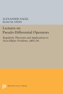 Front cover_Lectures on Pseudo-Differential Operators