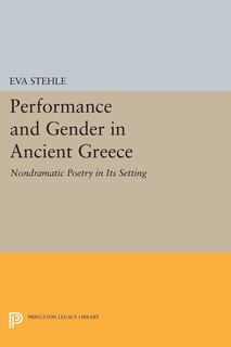 Front cover_Performance and Gender in Ancient Greece